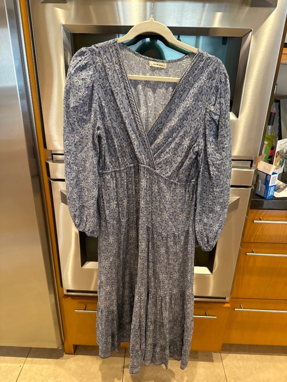 Summer weight long sleeve dress